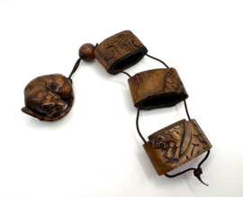 Japanse inro met tijger