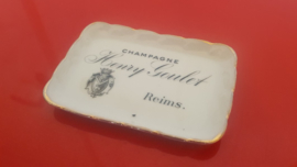 Limoges schaaltje van Henry Goulet Champagne