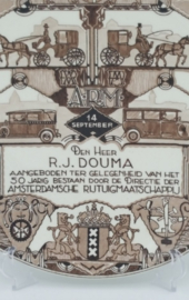 Herinneringsbord rijtuigmaatschappij ARM