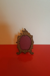 Decoratief messing fotolijstje