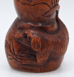Netsuke van een hond