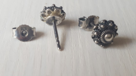 Zilveren oorstekers Zeeuwse knoop