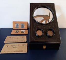 Stereoscoop met 24 afbeeldingen