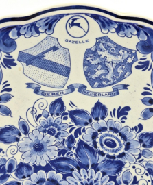 Delfts herinneringsbord Gazelle