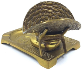 Vintage messing asbak