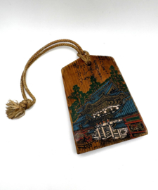 Japanse houten hanger