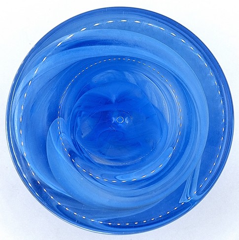 Kosta Boda - Waxinelichthouder blauw