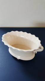 Witte jardinière van Zenith