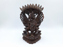 Balinees houtsnijwerk Vishnu