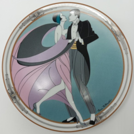 Art deco sierbord 'The Tango Dancers'