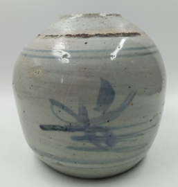 Chinese blauw/witte gemberpot
