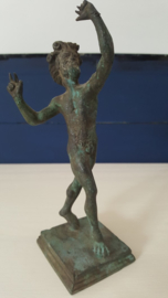 Sculptuur "Dansende faun"