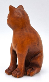 Netsuke van een kat