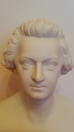 Biscuit buste van Mozart