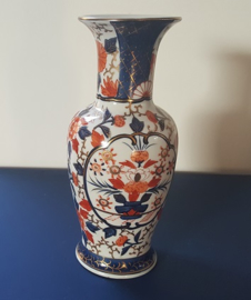 Imari vaas rood/blauw