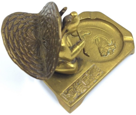 Vintage messing asbak