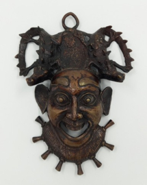 Afrikaans bronzen masker