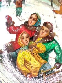 Russisch lakdoosje miniatuurkunst