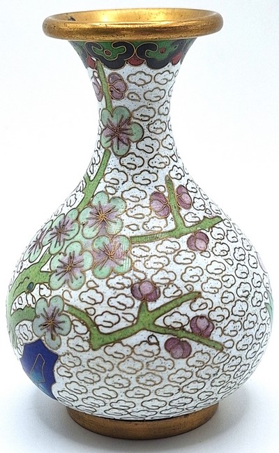 Cloisonne vaasje Bonsai