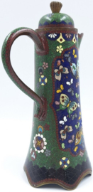 19e-eeuws Japans cloisonné theepotje