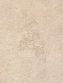 Cloisonné tegeltje 'Verzet Voor Vaderland'