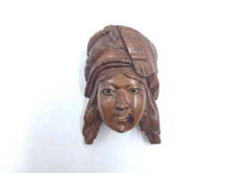 Indonesisch houten wandmasker