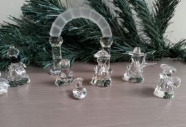 Swarovski 9-delige kerststal