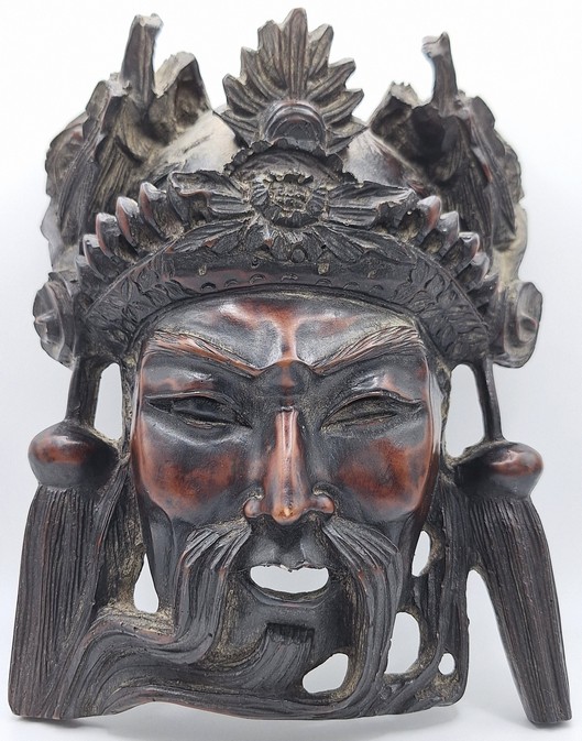 Chinees houten wandmasker