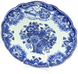 Delfts blauw bord Dieren