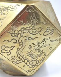 Japanse messing vaas