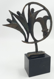 Bronzen abstract gemeente Bemmel
