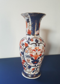 Imari vaas rood/blauw