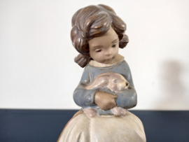 Lladro meisje met konijn