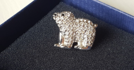 Swarovski broche van ijsbeertje