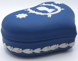 Hartvormig Wedgwood doosje jubileum Elizabeth