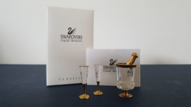 Swarovski champagne set met glazen nummer  9460/000/065