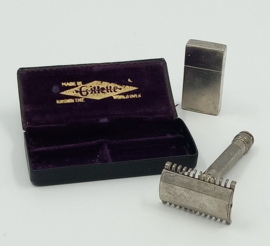 Vintage Gillette scheerset