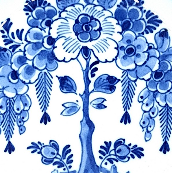 Delfts bordje 2068