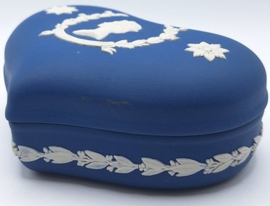 Hartvormig Wedgwood doosje jubileum Elizabeth