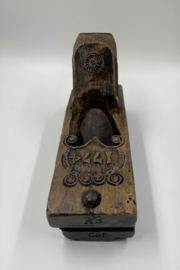 Houten blokschaaf uit 1774