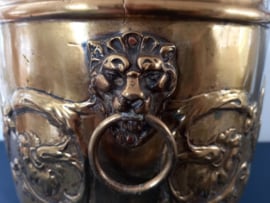 Messing cachepot / jardinière