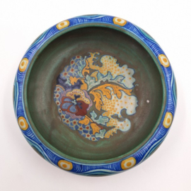 Antieke plateel Corona schaal