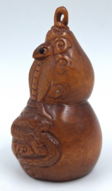 Netsuke van een cobra