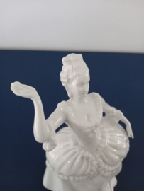Porseleinen dansende dame - Royal Dux