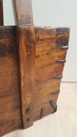 Originele houten rijstmand