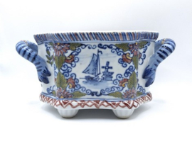 Makkum bloempotje hexagonaal