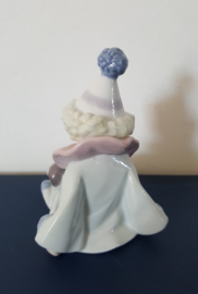 Lladro beeldje, clown met hond