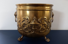 Messing cachepot / jardinière
