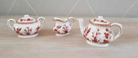 Coalport Poppenhuis servies