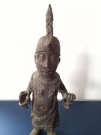 Bronzen krijger uit Benin